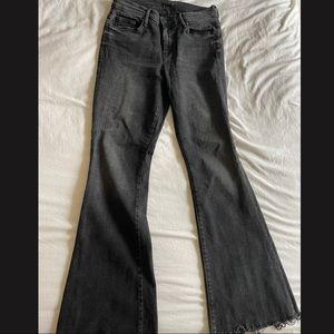 MOTHER WEEKENDER FRAY size 28 black